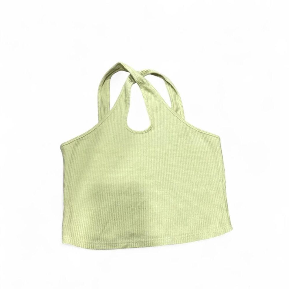Green Crop-top